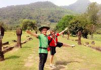 Wat Phou in Southern Laos is in close cycling distance of the 4.000 Islands